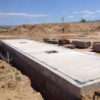 Pit mounted composite truck scale