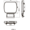 T-scale FOX-I Dimensions